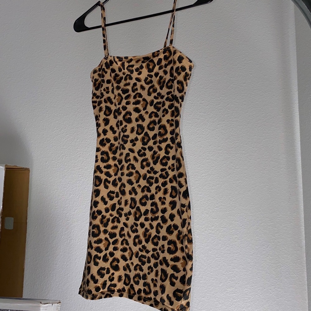 Cheetah Print Dress
